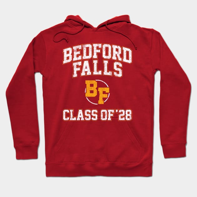 Bedford Falls Class of 24 Hoodie by huckblade